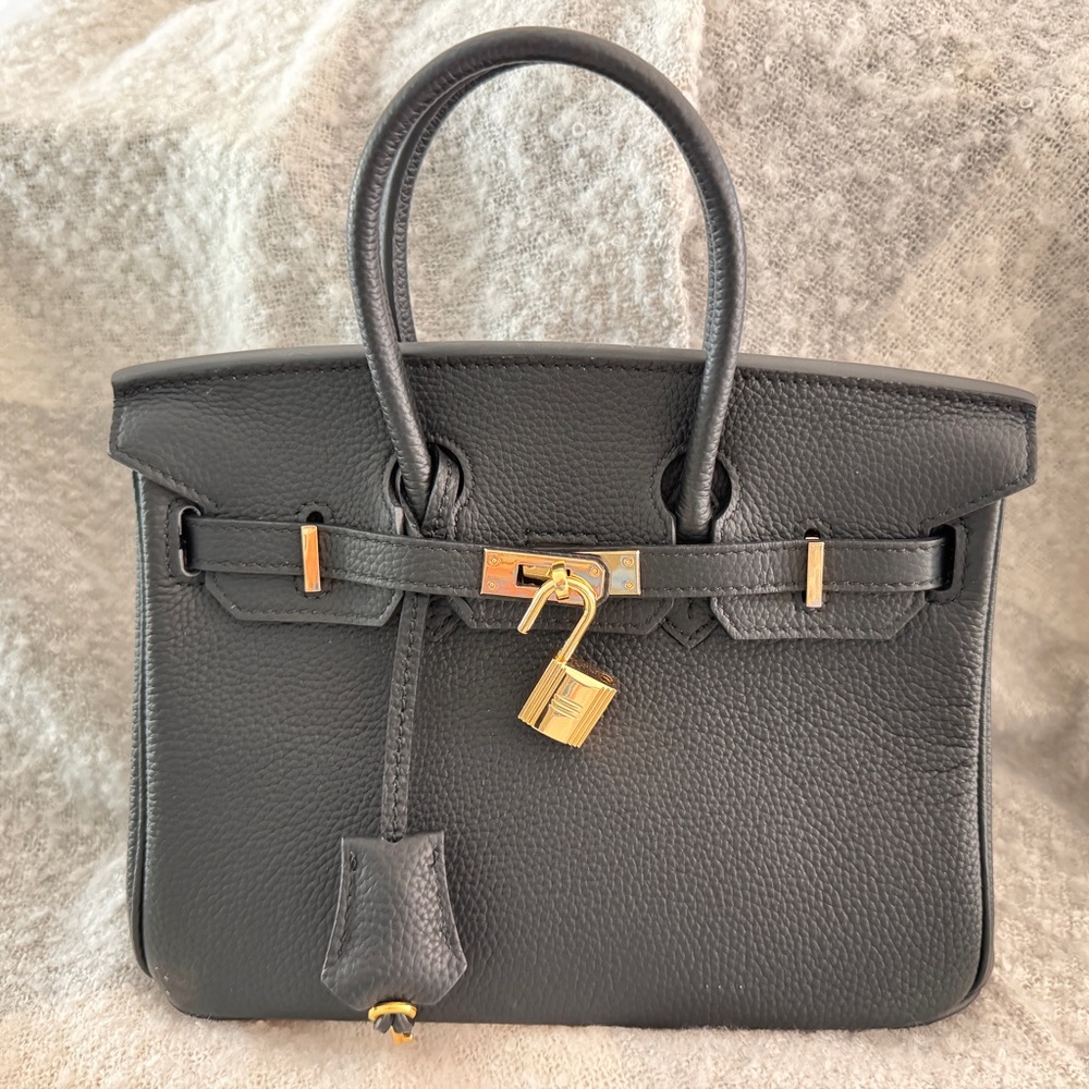 Mille UK Gabrielle Leather Satchel Bag 
With Crossbody Strap 25cm